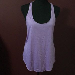 Razor back tank-purple